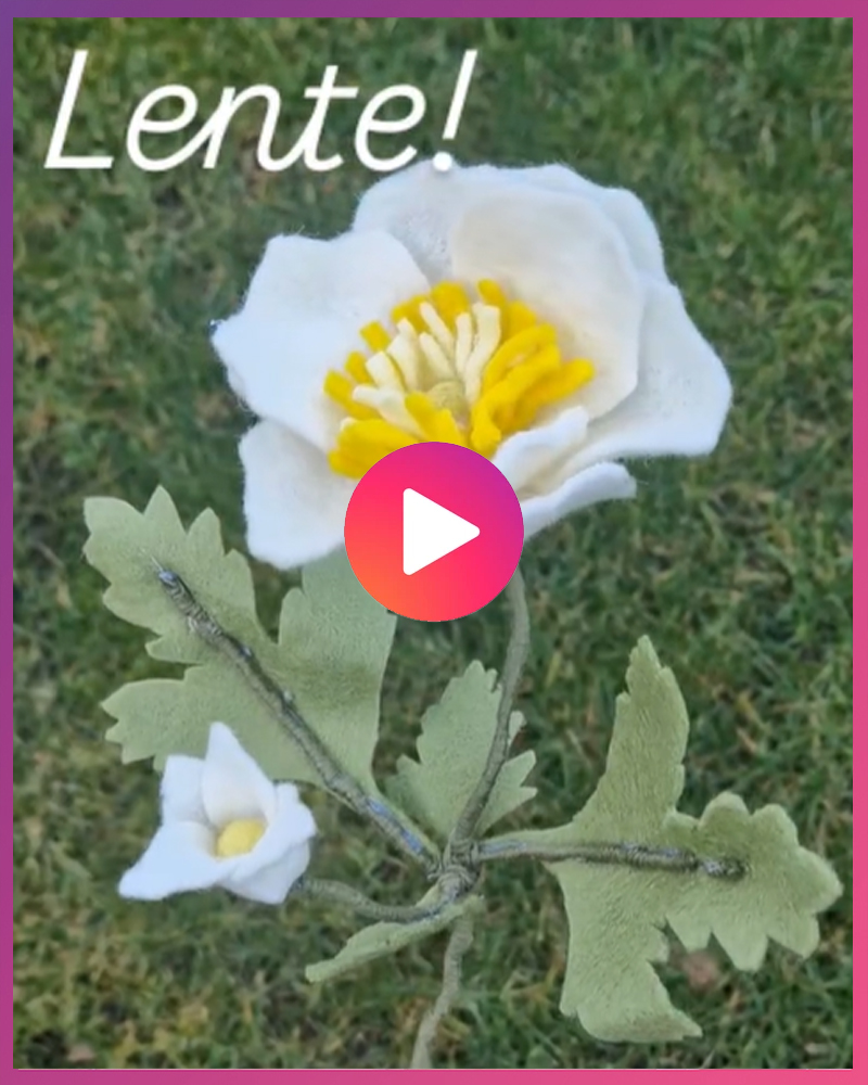 Video Lentebloeiers Workshop vilten Bloemen maken Woerden
